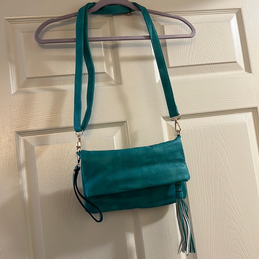 Crossbody fold over bag
